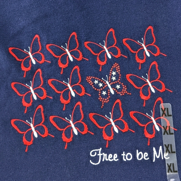 NWT VTG 90's MCCC Star Spangled T- Shirt Sz XL - Picture 7 of 11